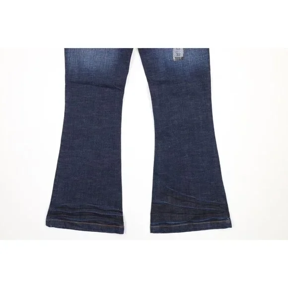 NOS Vintage Y2K Lot 29 Womens Size 13 Looney Tunes Wide Leg Flared Denim Jeans